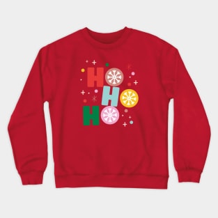 Hohoho Merry Christmas Crewneck Sweatshirt